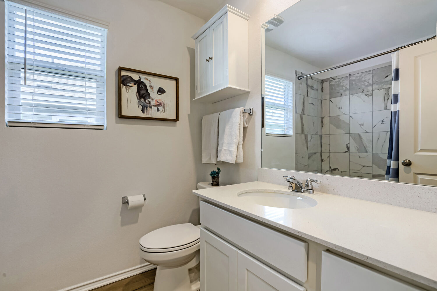 Secondary bathroom