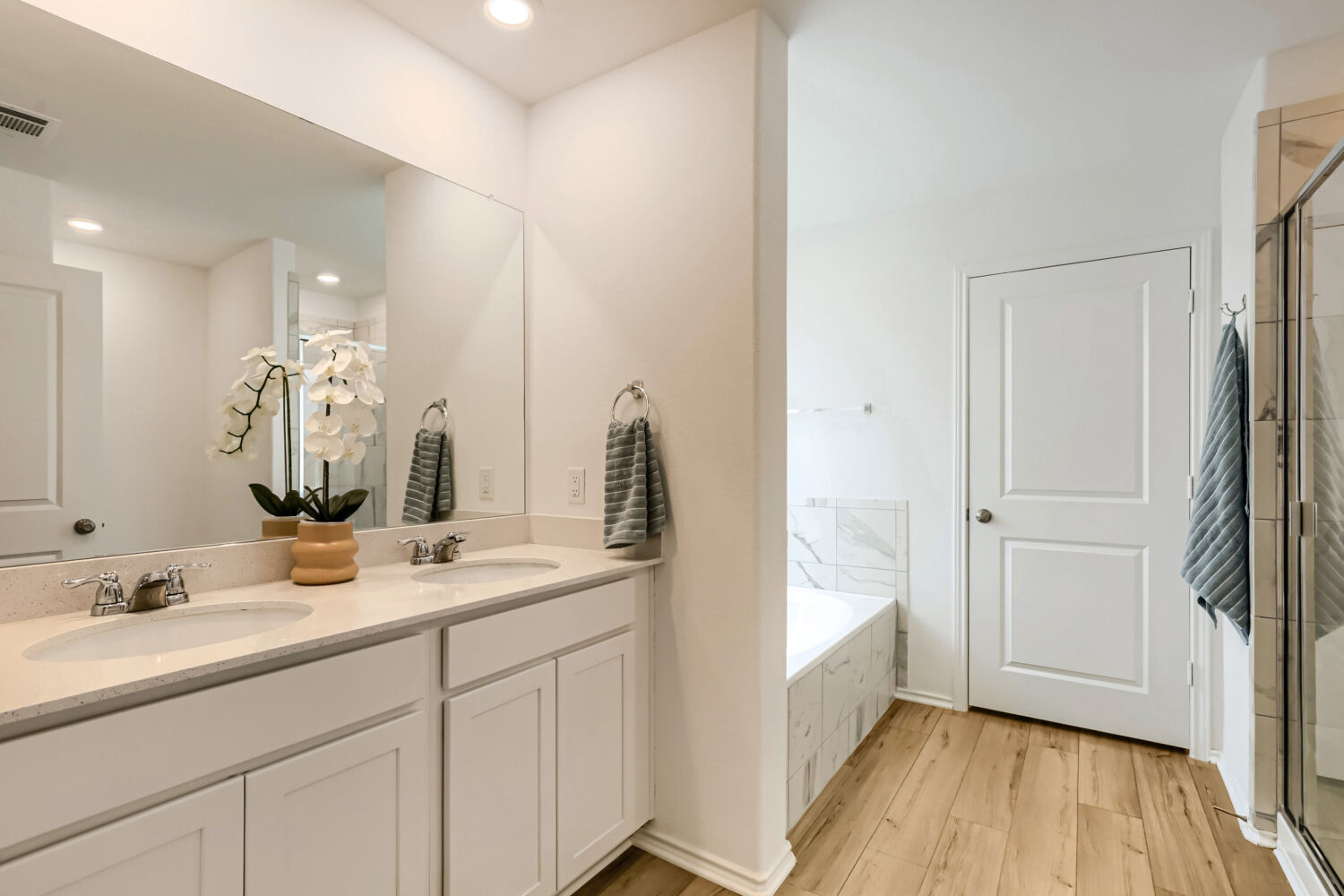 Primary bathroom vanity
